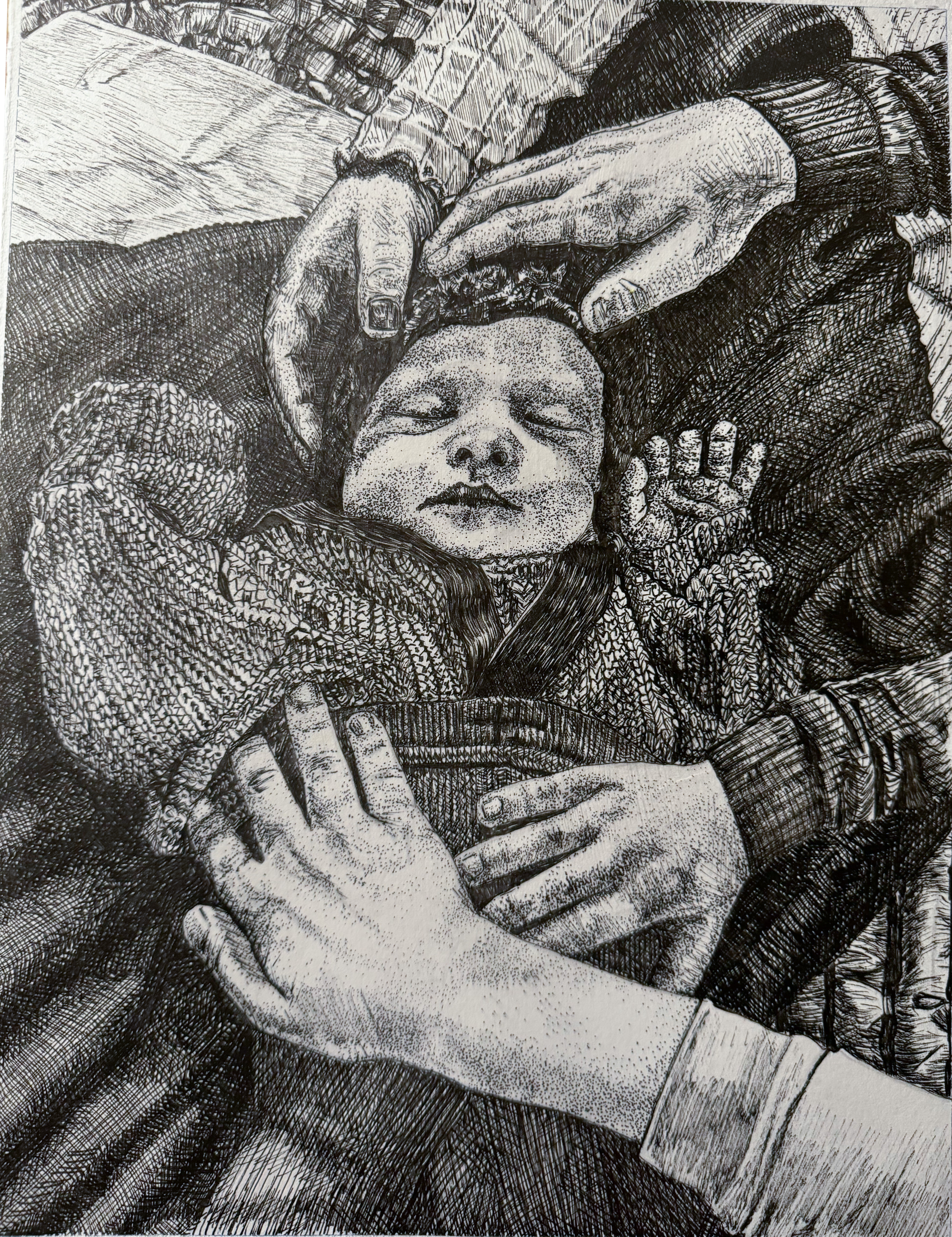 Family portrait commission